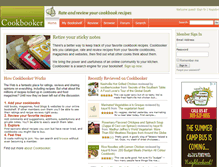 Tablet Screenshot of cookbooker.com